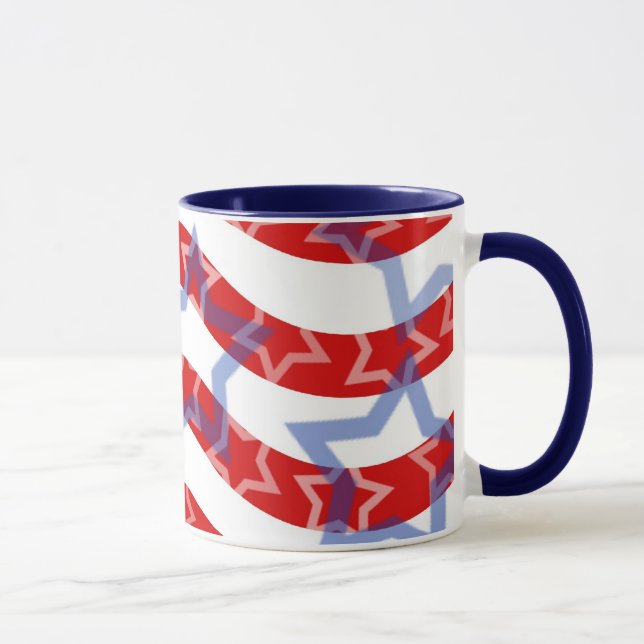 Stars-And-Stripes Mug (Right)