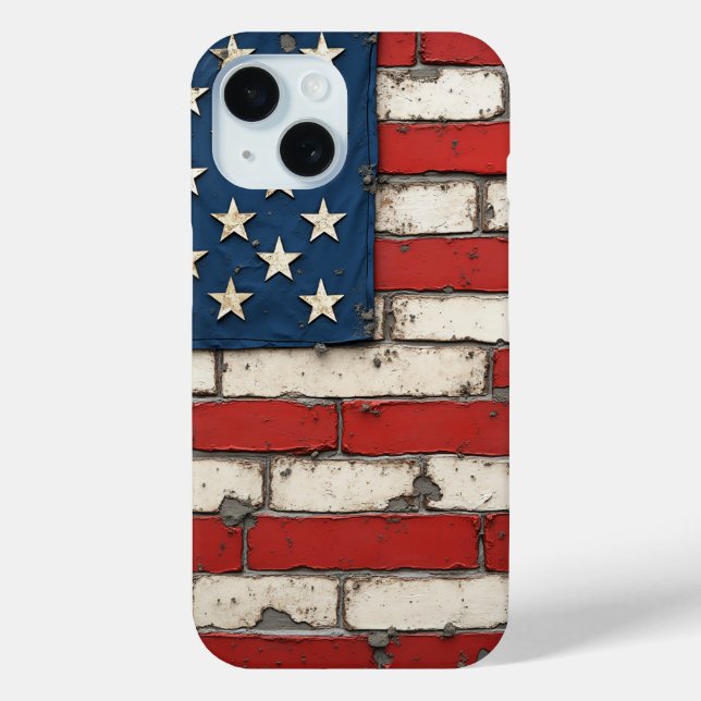 Stars and Stripes, Old Glory. Case-Mate iPhone Case (Back)