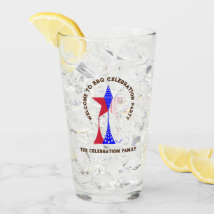 Stars and Stripes Patriot Glass