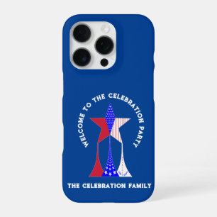 Stars and Stripes Patriot iPhone 16 Pro Case
