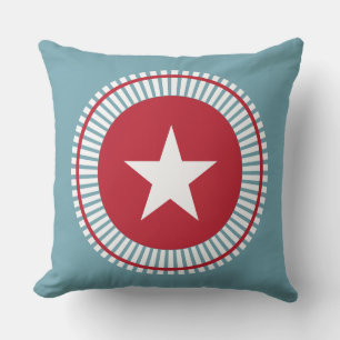 Stars and Stripes Patriotic 4th of July Pillows