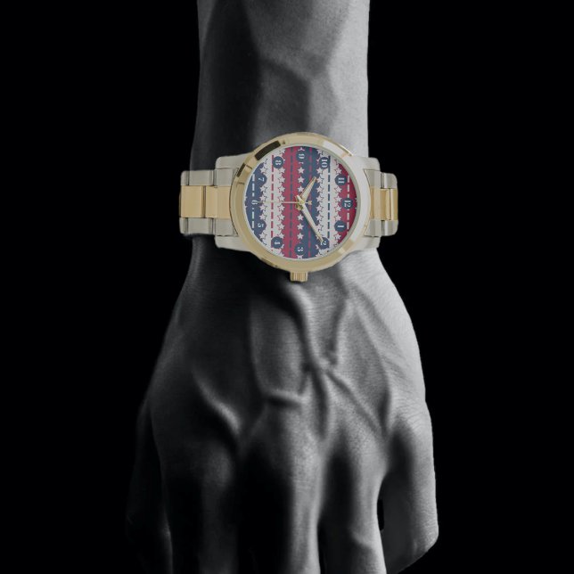 Stars and stripes - Patriotic -Red White Blue Watch (Creator Uploaded)