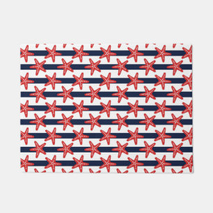Stars And Stripes Pattern Doormat