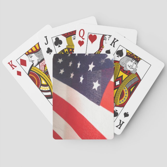 Stars and Stripes Playing Cards (Back)