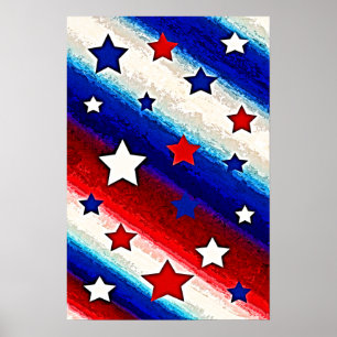 STARS AND STRIPES Poster