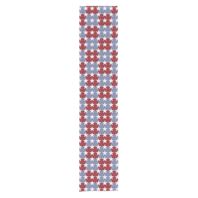 Stars and Stripes Short Table Runner (Front)