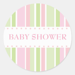 Stars and Stripes Sticker (pink-green)