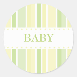 Stars and Stripes Sticker (yellow-green)