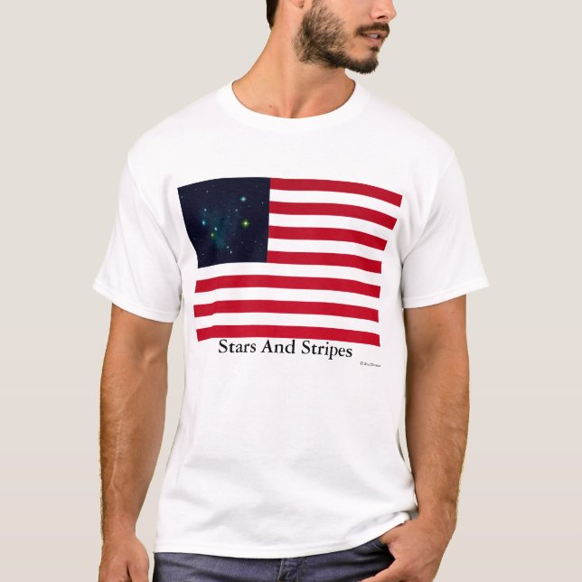 Stars And Stripes T-Shirt (Front)