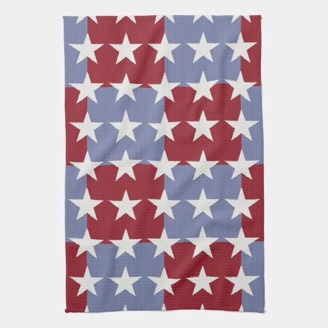 Stars and Stripes Tea Towel (Vertical)