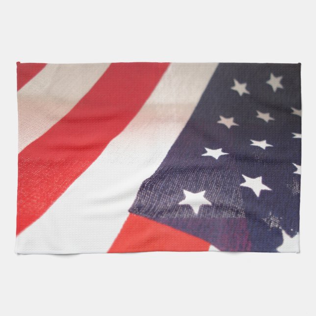 Stars and Stripes Tea Towel (Horizontal)