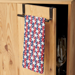 Stars and stripes  tea towel