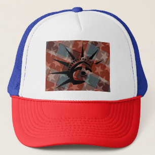 Stars and Stripes Trucker Hat