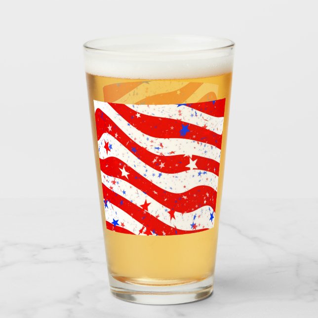 Stars and Stripes Tumbler (Back Filled)