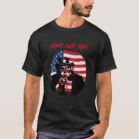 Stars and Stripes/Uncle Sam T-Shirt. Customize.