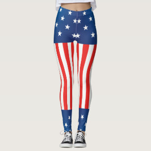Stars and Stripes USA Leggings