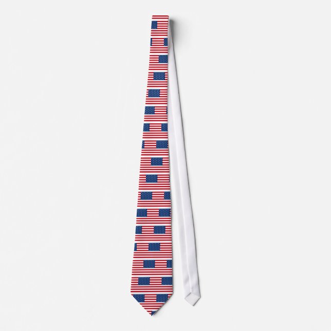 Stars and Stripes USA Tie (Front)