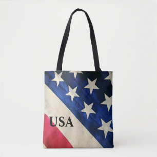 Stars and Strips Tote Bag
