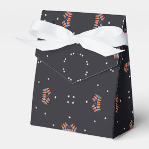 Stars And Unique Spaceship Pattern Favour Box