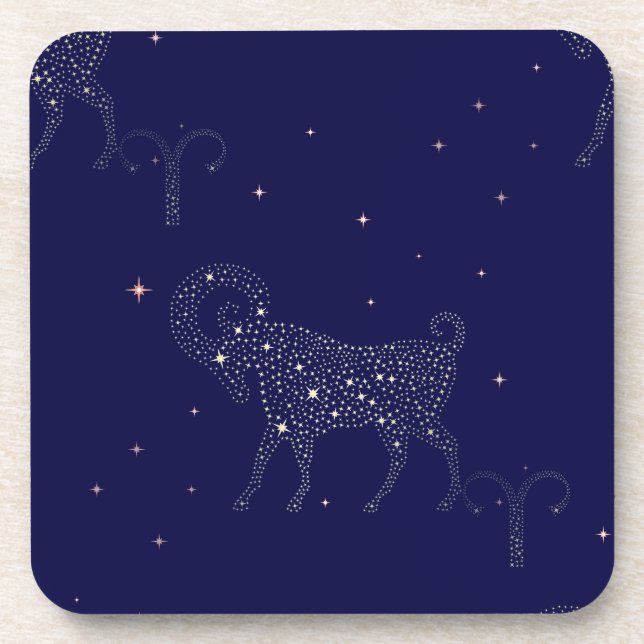 stars aries coaster (Front)
