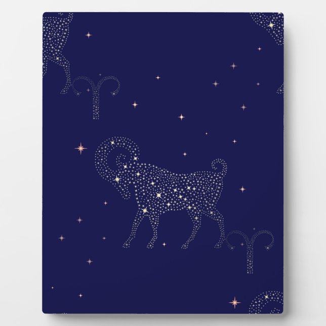 stars aries plaque (Front)