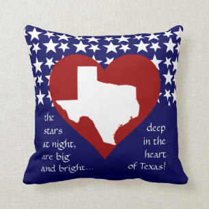 Stars at night....Deep in the Heart of Texas! Cushion