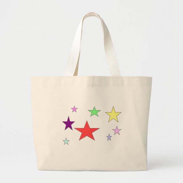 Stars Beach Bag (Front)