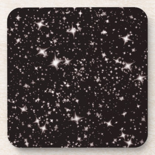 stars black night coaster