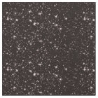 stars black night white fabric