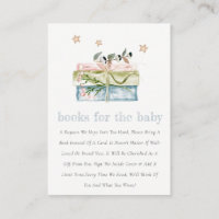Stars Blue Blush Green Books for the Baby Shower