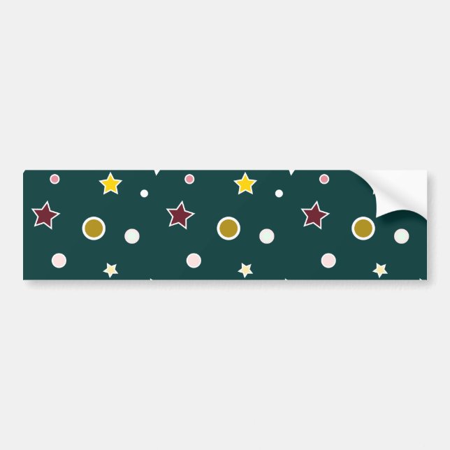 Stars Bumper Sticker (Front)