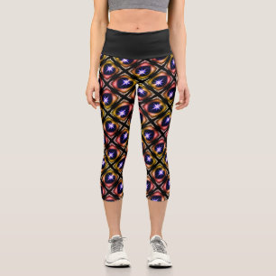 Stars Capri Leggings