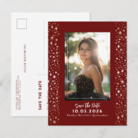 Stars Celestial QUINCEANERA Save The Date Photo