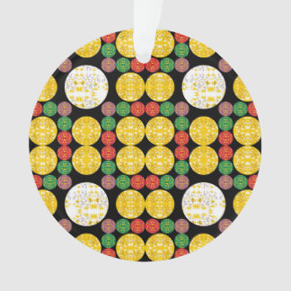 Stars Circles Ornament