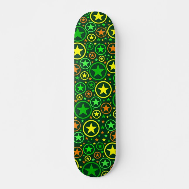 STARS & CIRCLES skateboard (Front)