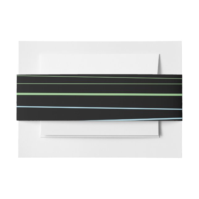 STARS CONNECTING Bat Mitzvah Invitation Wrap Invitation Belly Band (Front Example)