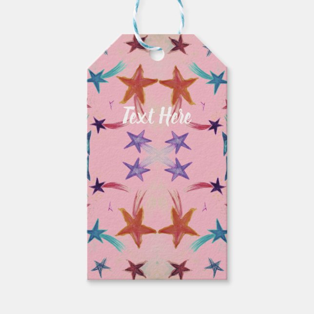 Stars Custom Gift Tag (Front)