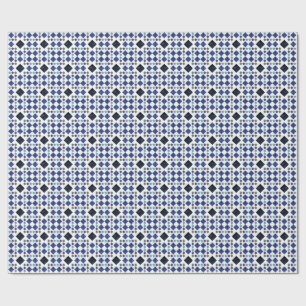 Stars Diamonds Wrapping Paper