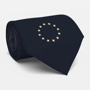Stars - Europe - Europe - EU flag - tie