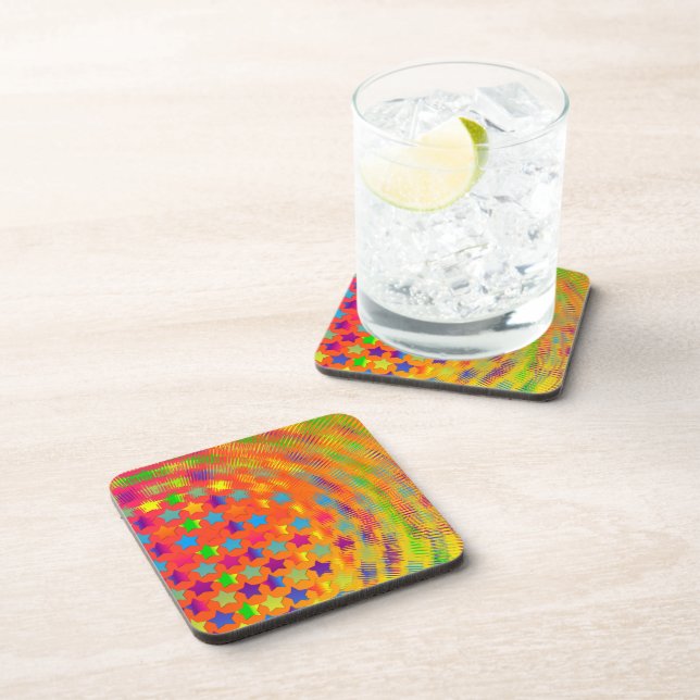 Stars Exploded DRINK COASTERS (Right Side)