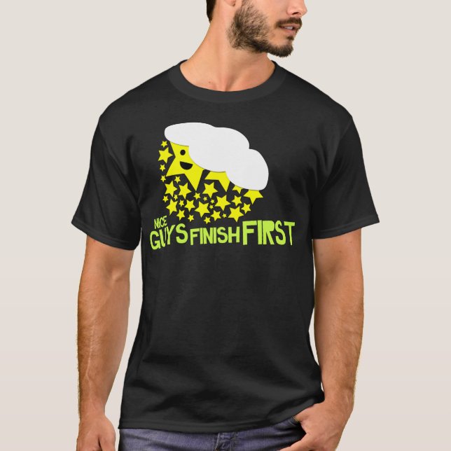 stars fall from the sky dudes T-Shirt (Front)