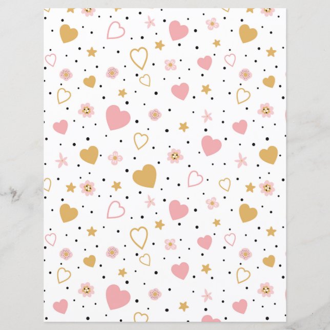 Stars, Flowers, Hearts and Polka Dots  (Front)