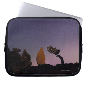Stars in sky over desert 3 laptop sleeve
