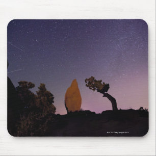 Stars in sky over desert 3 mouse pad