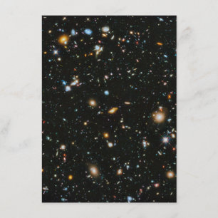 Stars in Space - Hubble Ultra Deep Field Invitation
