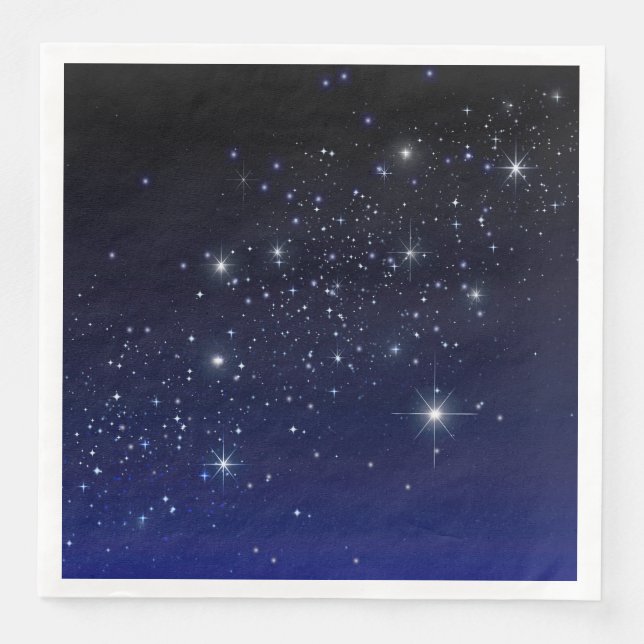 STARS IN SPACE NAPKIN (Front)