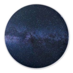 Stars in the Milky Way Ceramic Knob