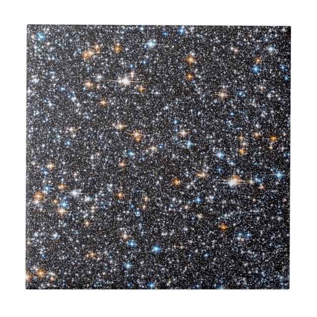 Stars In The Milky Way's Galactic Bulge. Ceramic Tile (Front)