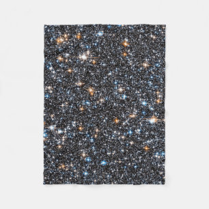 Stars In The Milky Way's Galactic Bulge. Fleece Blanket