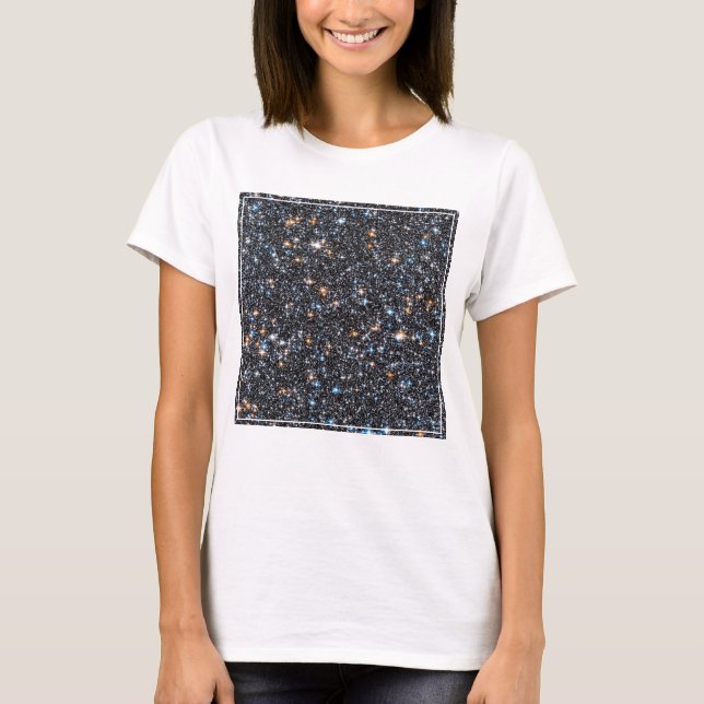 Stars In The Milky Way's Galactic Bulge. T-Shirt (Front)
